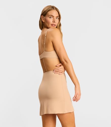 Image of commando Classic Half Slip | High-Waist Seamless Slip for Smooth Finish Under Dresses & Skirts | Weighted Hem Stays Put