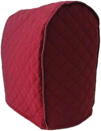 Tilt Head Kitchenaid Stand Mixer Cover/Quilted Double Faced Cotton - Burgundy image 3