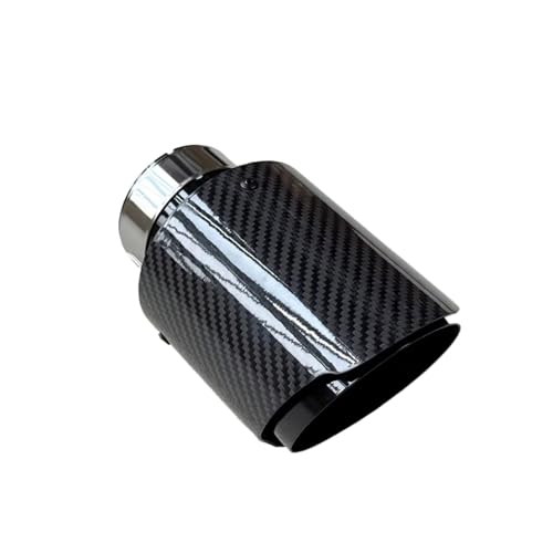 Tubo de escape deportivo para personalizar tu coche con acabado de fibra de carbono premium