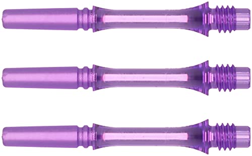 コスモダーツ フィットシャフト ギア シャフト スリムロック クリアパープル2