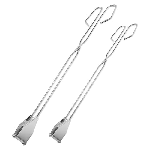 Pinzas para recoger basura de acero inoxidable con estructura reforzada de larga vida