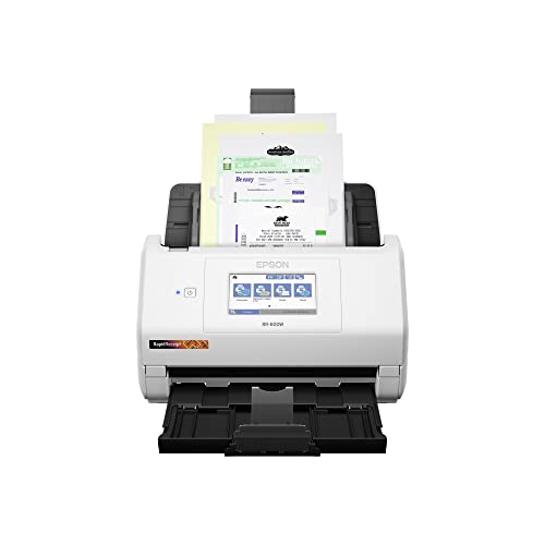 image for Epson - RapidReceipt RR-600W - Wireless Desktop Color 2-Sided Receipt 