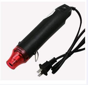 Soldering Occus 230V Heat Gun Electric Power Tool Hot Air 300W Temperature DIY Hot Air Gun For Shrink Plastic FIMO dinks Polymer Clay - (Color: black, Plug Type: UK)