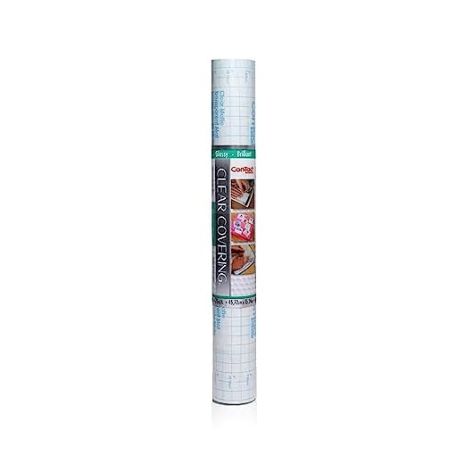 Con-Tact Brand Clear Adhesive Shelf Liner