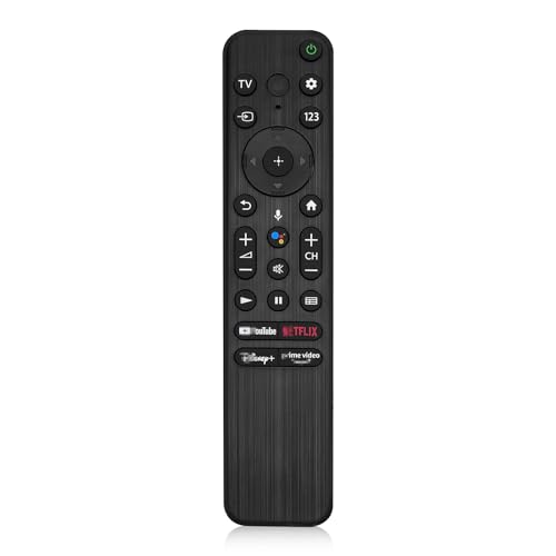 Image of Voice Remote Replacement for Sony TV Remote, for Smart Bravia TVs, for All 4K UHD LED LCD HD Smart TVs, for X80K X90K W830K A80K X95K X85K Series TV