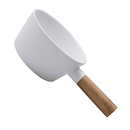 Didiseaon 1pezzi Ciotola in per Zuppa Ciotola in Porcellana per Insalata Frutta in Stoviglie Facili da Base per Evitare Traboccamenti capacità Design Moderno e Raffinato