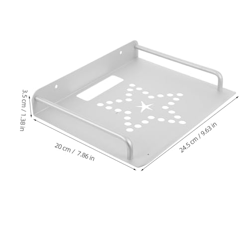 Soporte de proyector sin herramientas y estante de aluminio para router 2