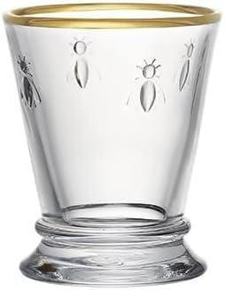 Coffret verres à bord doré Napoléon Bee : cadeau idéal - 3