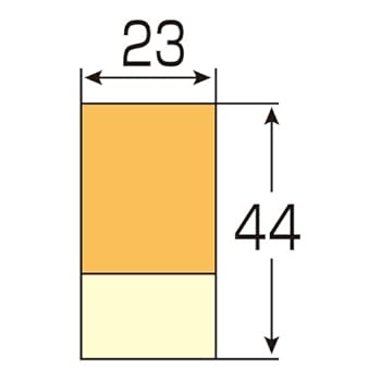 【キャンドル購入前に確認お願いします】 ポスト・イット® フィルム インデックス 記入用 682-1-B, ブルー