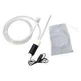 Sharplace Brewings Siphonpumpe USB Elektrische Weinpumpe Weinherstellungszubehör Siphonpumpenrohrschlauch Leistungsstarkes tragbares Schnapsabsauggerät, 2.5m Filter
