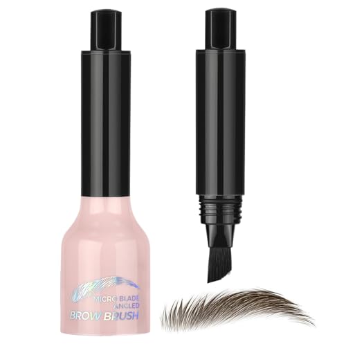 Duroecsain Tintura para Cejas,Rimel Cejas Teñido | Cepillo de cejas color cejas - Tinte para cejas de larga duración, antimanchas de color de cejas, cepillo de cejas en ángulo