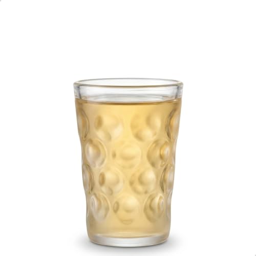 Dubbeglas Schnapsglas 3 CL - Das Mini Pfälzer Dubbeglas für einen Schnaps oder Likör, Dubbe Shotglas, Likörglas, spülmaschinenfest, Glas für Mini Pfalz Schorle