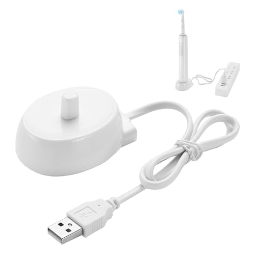Cargador USB Cepillo Electrico para Braun Oral B Type 3757, Impermeable Charger para Oral B Pro 650 700 1000 2000 Smart Genius Serie 3000 8900 9900 Genius X, iO4 iO5 iO6 Cargador Portátil