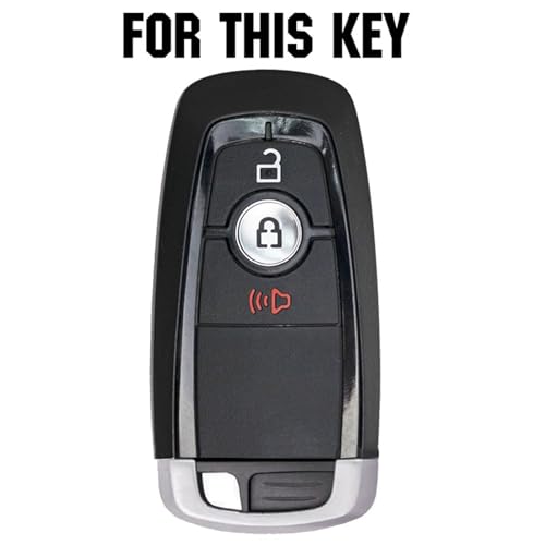 Coque de clé Ford Escape Fusion Explorer Ranger Edge - Boîtier télécommande de remplacement auto