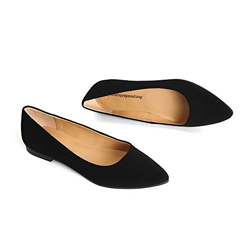 Image of FUNKYMONKEY Women's Classic Ballet Flats Casual Comfort Slip On Flats Shoes