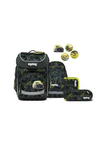 ergobag cubo Set ergonomischer Schulranzen Klassisch 5-teilig 1. Klasse Grundschule