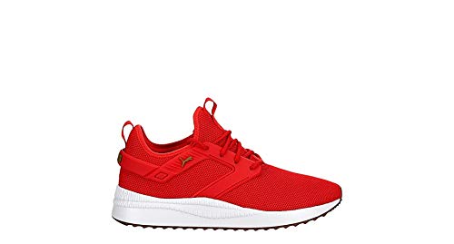 PUMA PUMA Mens Pacer Next EXCEL HIGH Risk RED PUMA White Gold Size 11