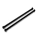 Hard Steel Thicken Rear Dogbone 140mm Black for Arrma 1/8 Kraton Outcast Notorious 1/7 Fireteam AR310459
