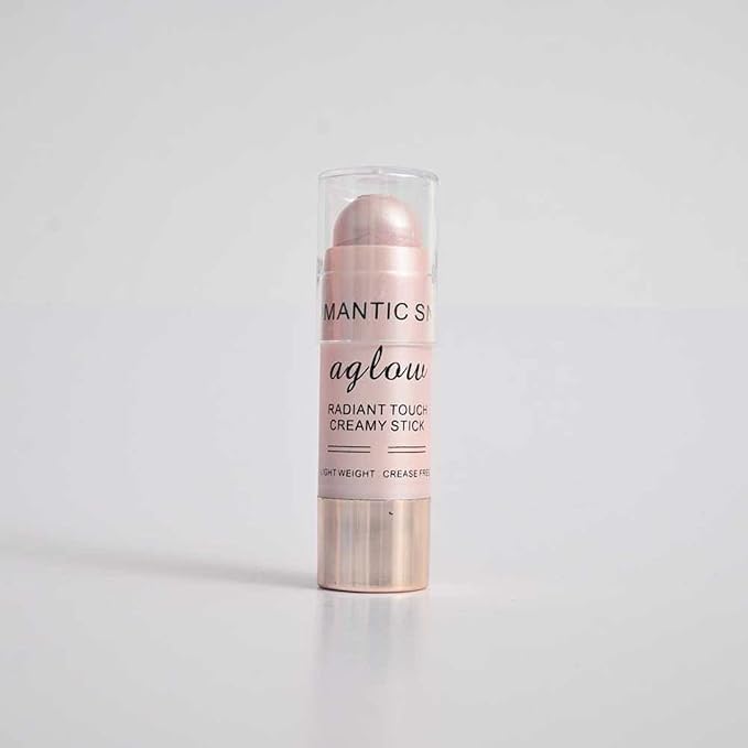 (BY 1 GET 1 FREE) Romantic Snow Aglow Radiant Touch Creamy Stick, Long Lasting Formula For Face Makeup And Body For Women's (Pink+BRONGE FREE)-image-47