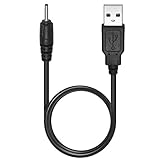 USB Charger DC 2.0 mm Cable Cord for Gaomon/Ugee/Veikk/Parblo/Huion Drawing Tablet Rechargeable Pen Stylus (2 FT)