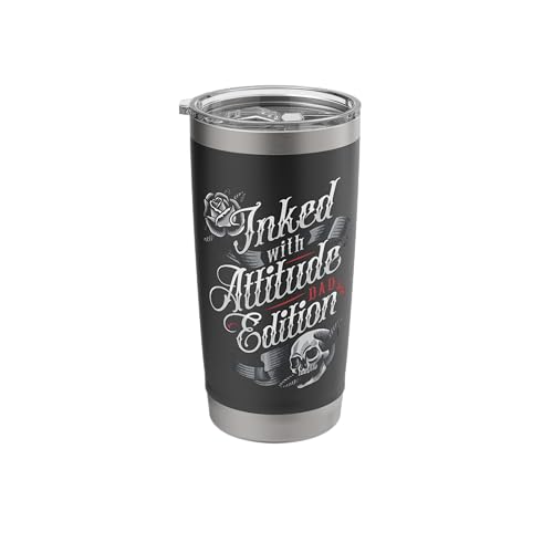 Inked Tattooist Inking Tattoo Ink Dad Edition Stainless Steel Insulated