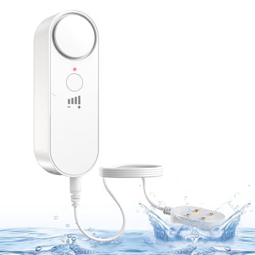 Daytech Wireless Water Leak Detector Alarm with Sensing Cable