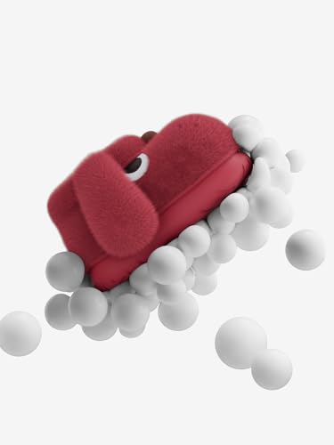 Cute 3D Dog Slippers, Fuzzy Cute Animal Dog Winter Slippers, Indoor Outdoor Non-Slip Sole Funny House Shoes for Women Men3
