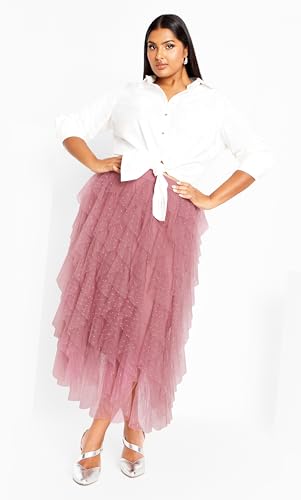 City Chic Women's Plus Size Maisie Skirt3