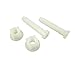Danco 80822 Toilet Seat Hinge Bolts, White (2 PACK)