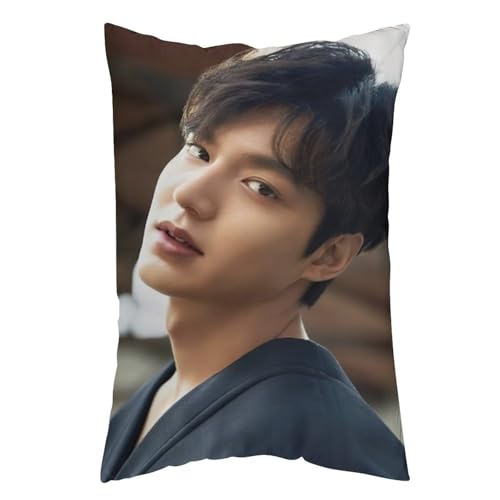 イ・ミンホ15 抱き枕カバー 長方形 等身大クッションカバー 両面プリント 気持ちいい 安眠 隠しファスナー式 伸縮性 着脱簡単 肌触り良い 柔らかい 四季兼用 ベッド飾り 12 "x20 "