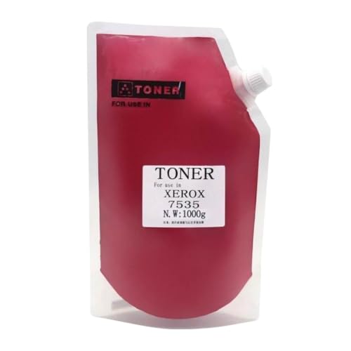 Poudre de toner 7525 magenta 1000g assurant des impressions nettes