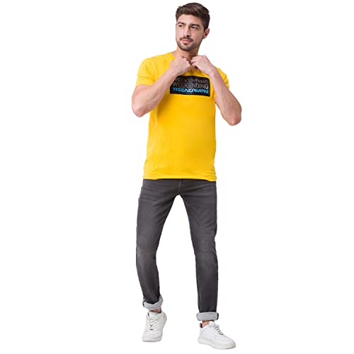 Image of Spykar Men's Rover Regular Fit Mid Rise Casual Jeans