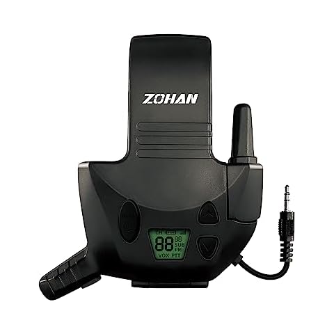ZOHAN RH07 Walkie Talkie Adapter for Walker's Razor Slim Electronic Shooting Ear Muffs, Handsfree Communication Cover
