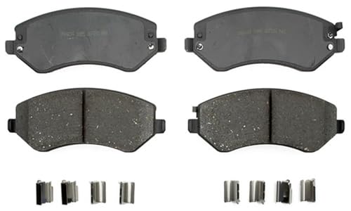 Plaquettes de frein ACDelco 17D856CH avant céramique pour stopper l'usure des disques