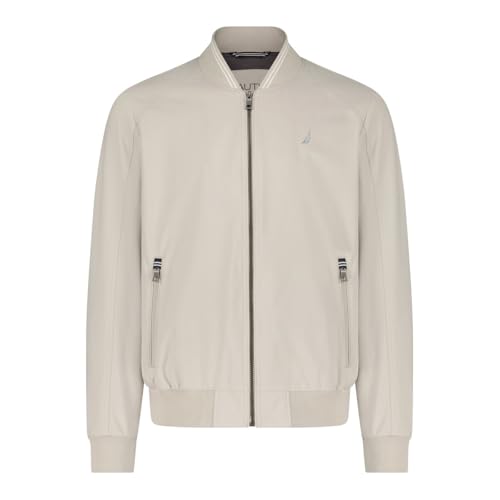 Image of Nautica Men's Lightweight Bomber Jacket - Wind & Water-Resistant, Regular, Big & Tall Sizes