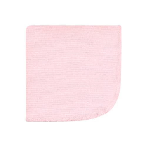 Image of Hudson Baby Unisex Baby Flannel Cotton Poly Washcloths, Butterfly Floral 10 Pack, One Size