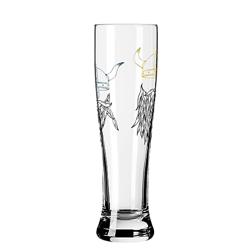Vasos de cerveza de trigo de cristal alem&aacute;n de alta resistencia 7