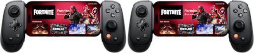 Image of BACKBONE Pro Gaming Controller for iPhone 15 /16 /17 & Android, USB-C /Bluetooth Controller, Stream Xbox, Play Call of Duty, PlayStation via iOS Remote Play (Pack of 2)