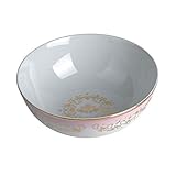 Disney Princess 10.5' Porcelain Ceramic Serving Bowl with Gold Detail