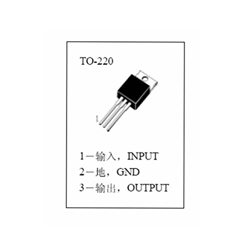 SDENSHI 10 Pz IC L7809 Regolatore di Tensione