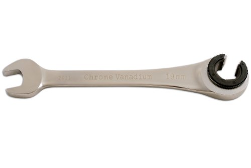 Laser - 4905 Ratchet Flare Nut Wrench 19mm