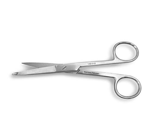 O.R. Grade Knowles Bandage Scissors, 5.5 in., Stainless Steel