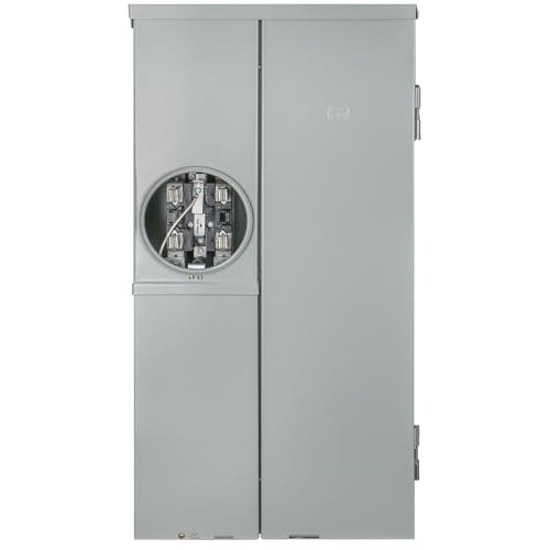 ABB TSM820CSCU Main Breaker Meter Combo 200A Ring Type Load Center 1P3W 120/240 VAC 22 KAIC Outdoor Mount Panel Easy Wiring & Installation UL Listed & ANSI Certified
