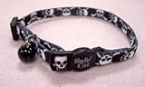 Coastal Pet Products CCP6702SKZ Pirate Adjustable Breakaway Collar, Skulls