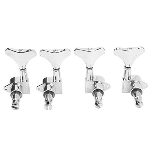 Juego de Clavijas de AfinacióN de Cuerdas de bajo eléCtrico 4 Uds 2R2L para bajo eléCtrico