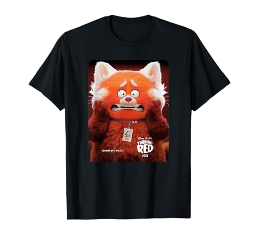 Disney Pixar Turning Red Scared Meilin Poster Camiseta