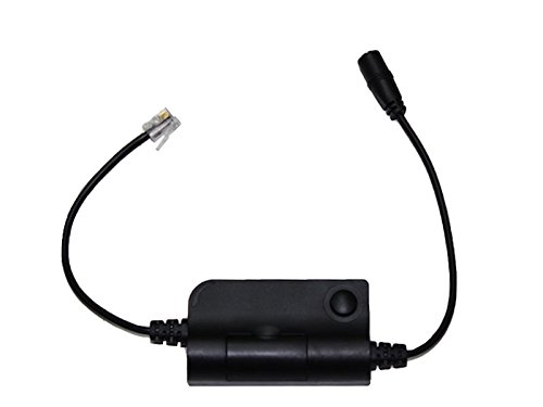 Headset Buddy 2.5mm VoIP Headset to Universal [Cisco Included] RJ9/RJ10 Phone 8 Channel Switch Adapter (PH25-RJ9X)