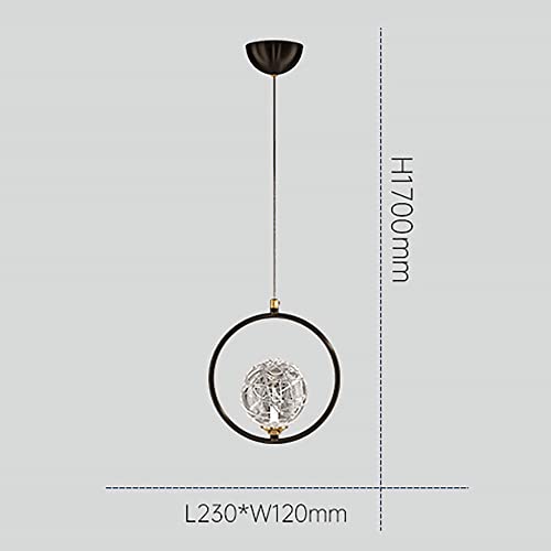 Lampes suspendues de chevet minimalistes pour petit espace - 5