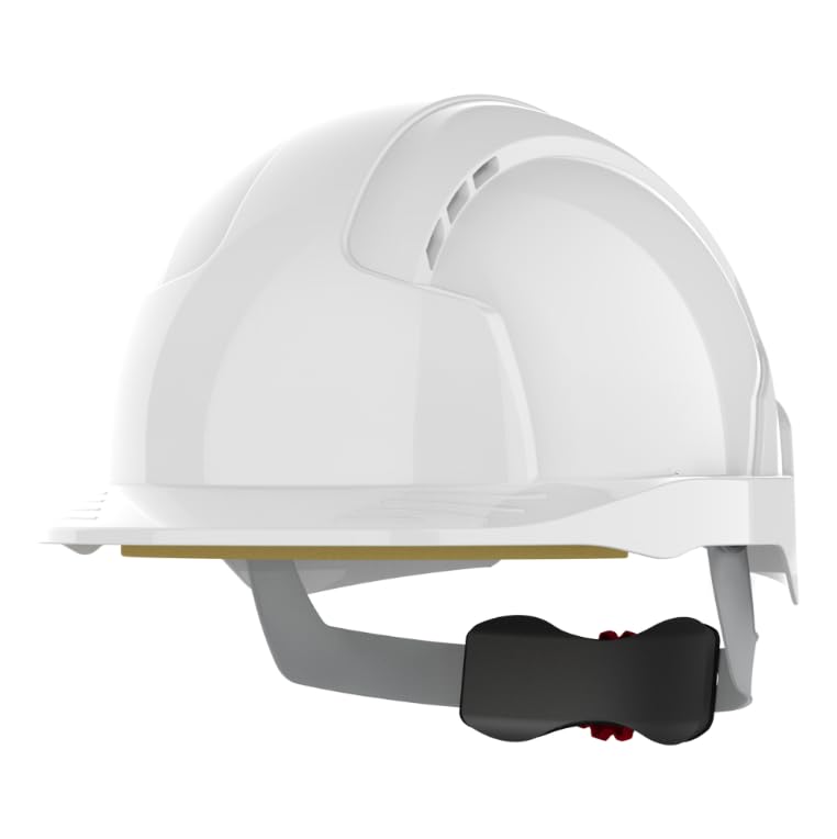 JSP Casque de sécurité crémaillère ventilé EVOLite Blanc - Protection EPI