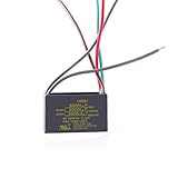 CHUANGNENG 4uf+4uf+2.5uf 250V/300V CBB61 Start Run Ceiling Fan Capacitor 5 Wire US Stock